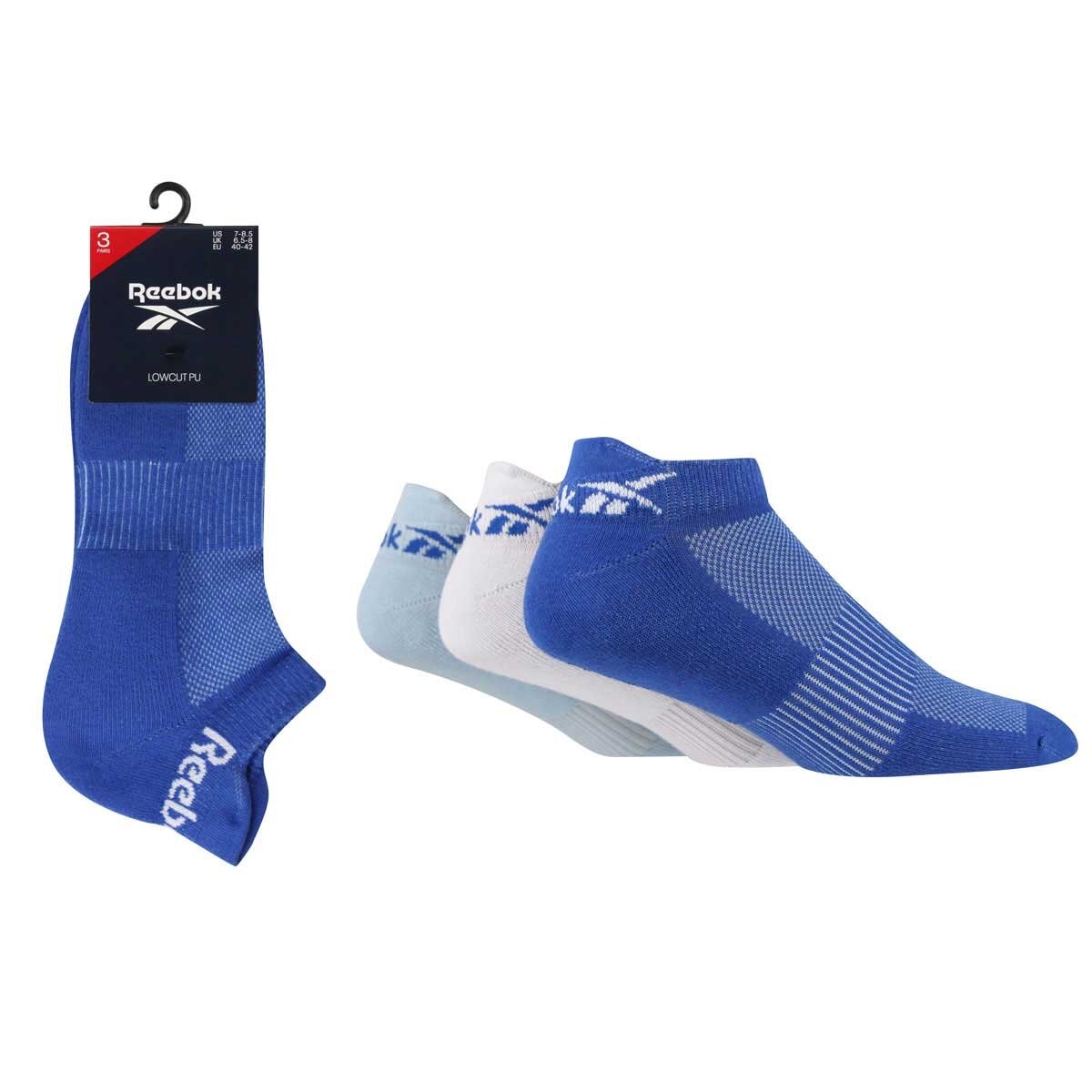 Reebok Essential Trainer Socks 6 Pack in Blue