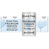 Fever-Tree Refreshingly Light Premium Indian Tonic Water, 30 x 150ml