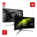 MSI MAG 345CQR UWQHD 180Hz VA Curved Gaming Monitor, 9S6-3DD14H-004