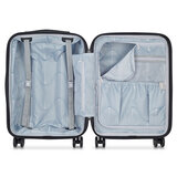 Delsey 2 Piece Hardside Luggage Set in Black