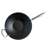 Nordic Ware Aluminium Wok with Stainless Steel Handle