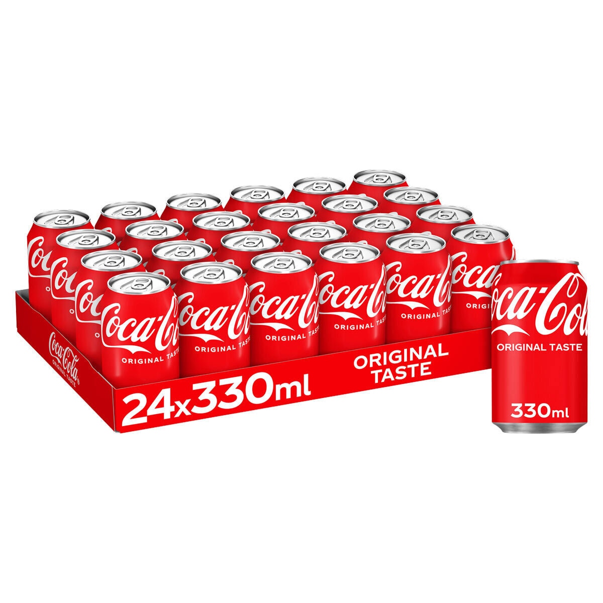 Coca Cola Cans, 24 x 330ml