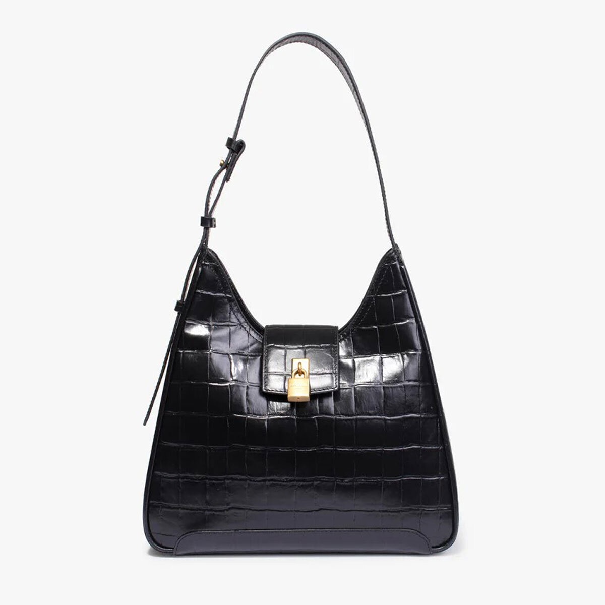 Ted Baker Chelse Padlock Leather Shoulder Bag