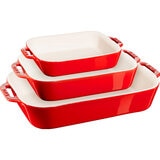 Staub Ceramic Ovenware Set, 3 Piece