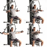 Marcy MWM-8307LP 68kg Stack Deluxe Gym with Leg Press Marcy MWM-8307LP 68kg Stack Deluxe Gym with Leg Press