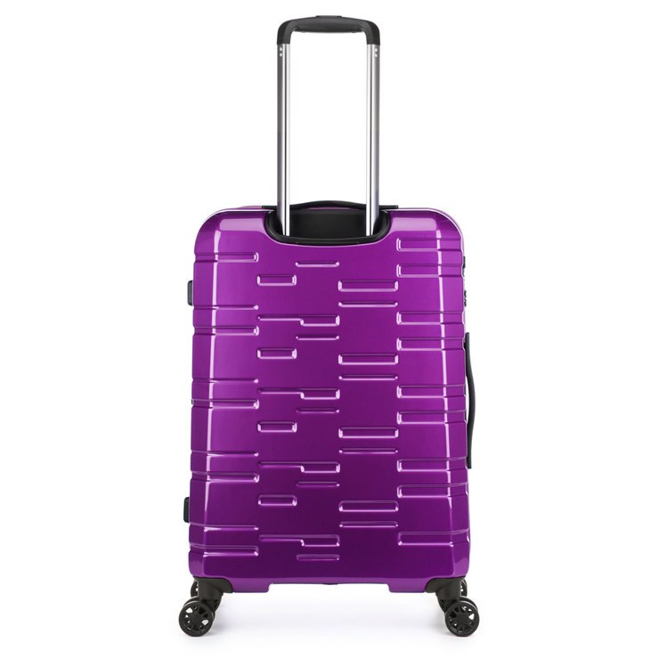 Antler Prism NX 3 Piece Hardside Suitcase Set, Purple | Costco UK