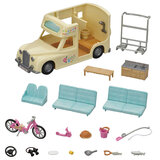 Buy Sylvanian Families Campervan & 4 Figures Accessories Image at Costco.co.uk