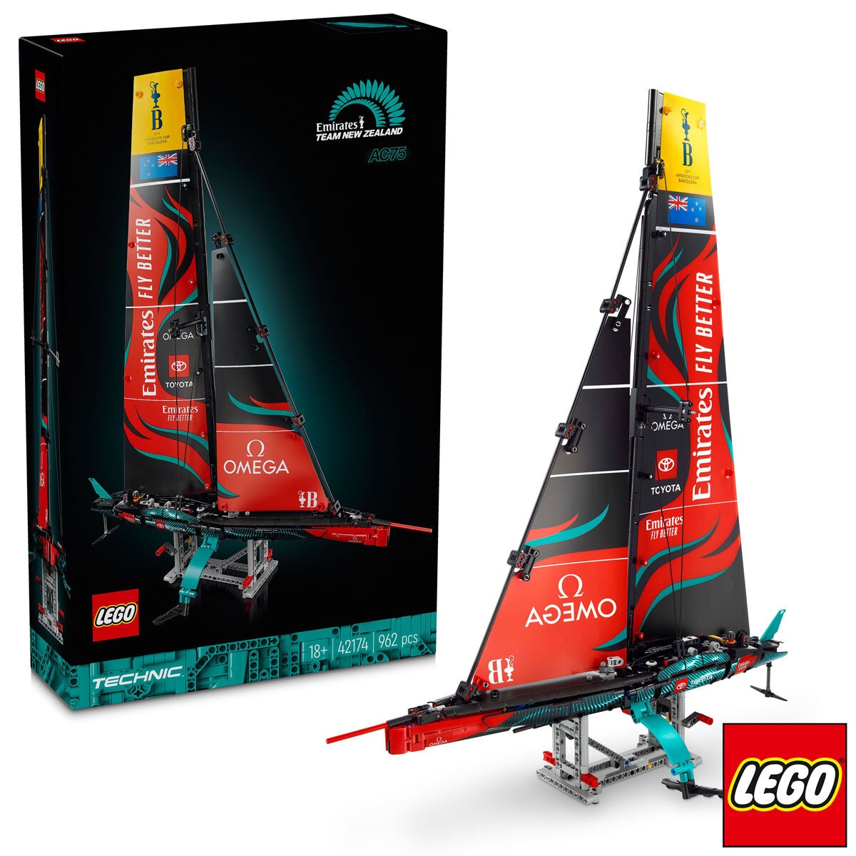 Lego Technic Emirates Team New Zealand AC75 Yacht Item Image