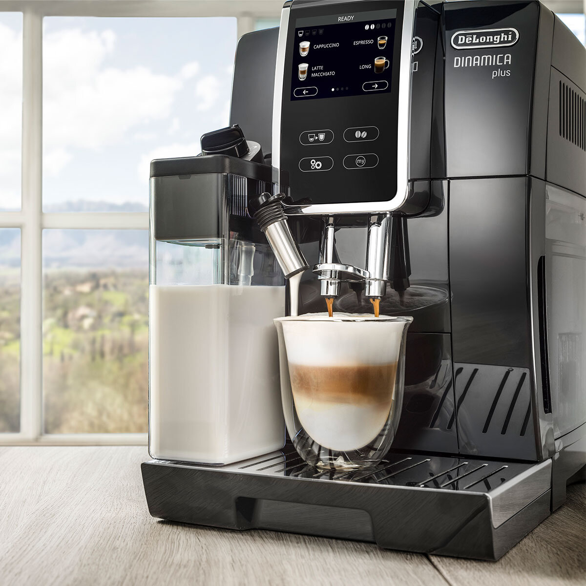 Automatic Espresso Machine DeLonghi Dinamica Plus 370.70.B 