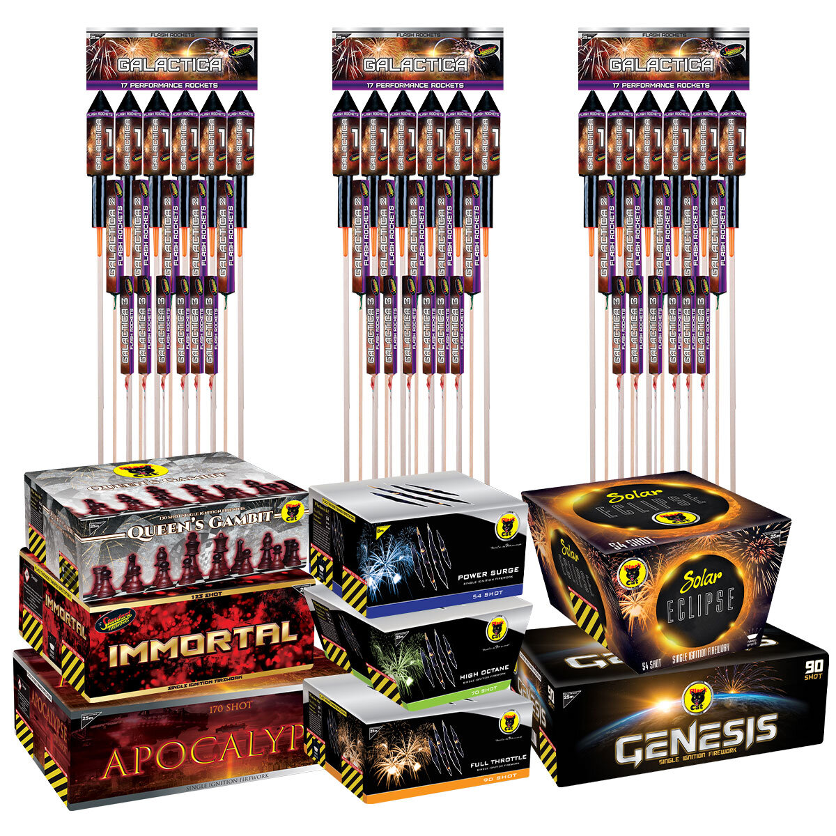 Black Cat Greatest Show Firework Display Kit Costco UK