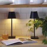 Mikasa Rechargeable Lamp in Black