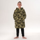 DKNY Kids Oversized Hoodie in Camo