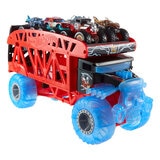 Hot Wheels Monster Truck Boneshaker Hauler Item Image