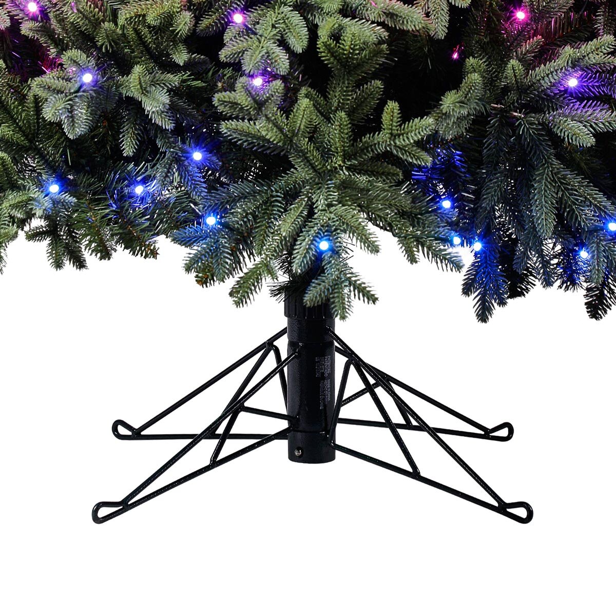 7ft 6 Inches (2.m) Christmas Tree With 600 Twinkly RGB LED Lights