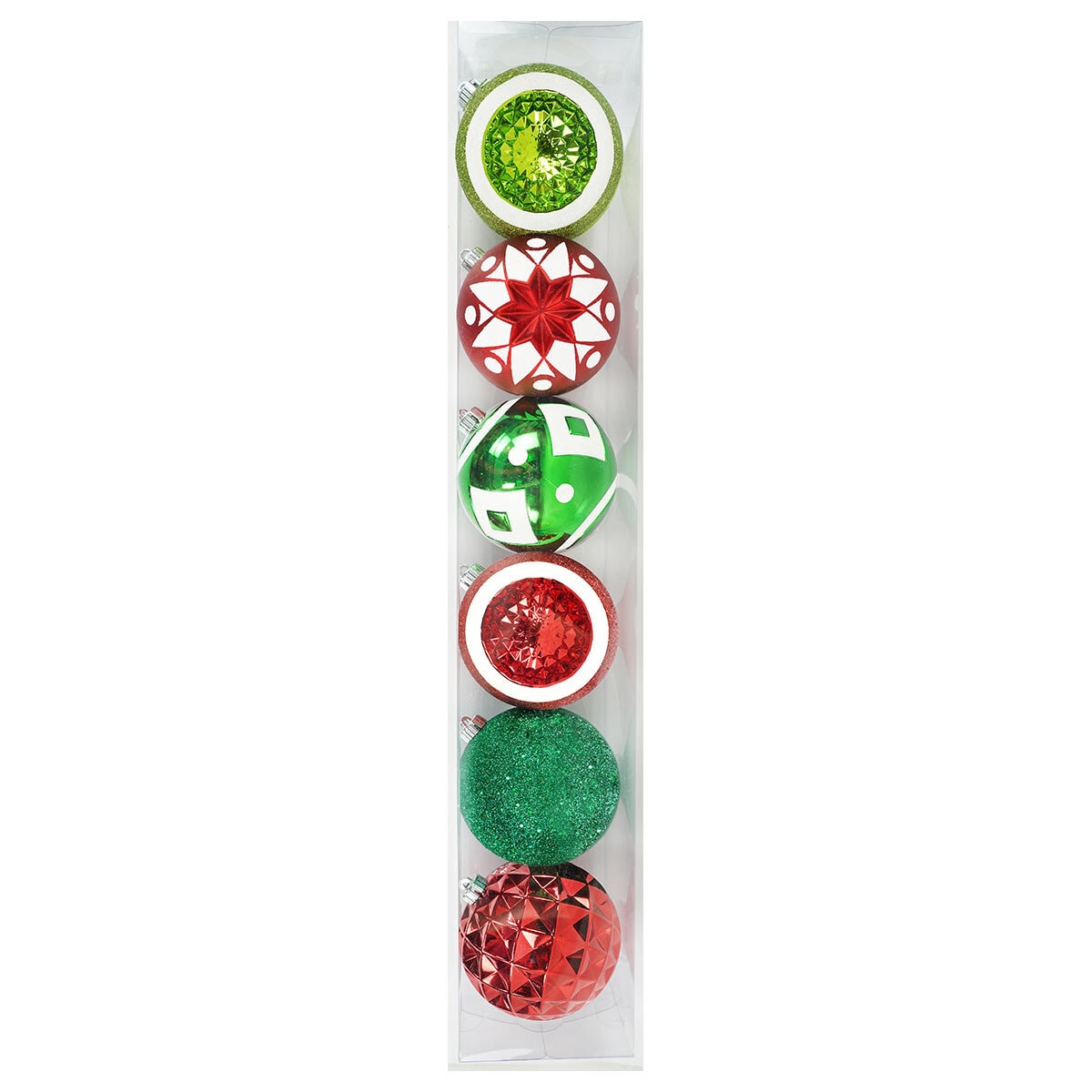 Buy Shatter Resistant Ornaments in Green Included2 Image at Costco.co.uk