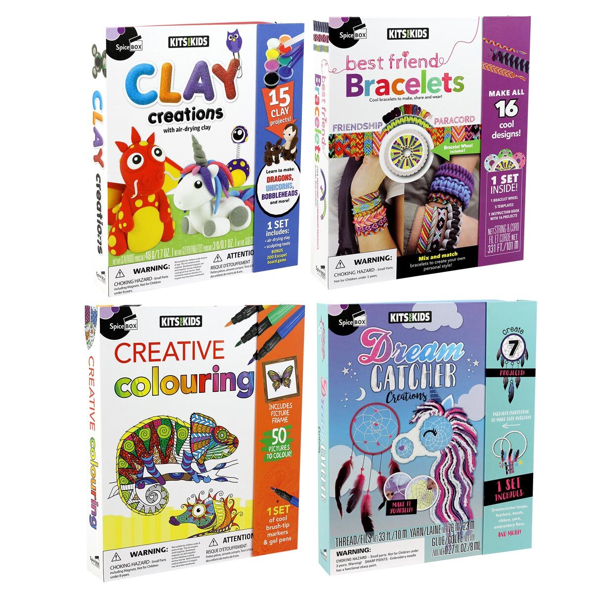 Spicebox Creative Kits For Kids Assortment 4 Years Costco Uk