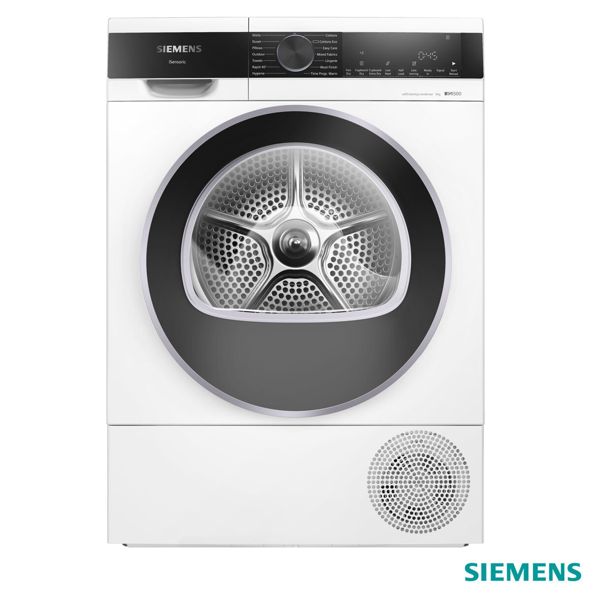 Siemens WQ45G209GB, 9kg Heat Pump Dryer, A++ Rated in White