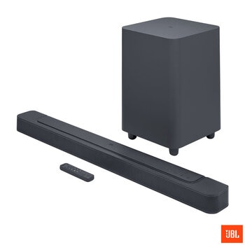 JBL BAR 500 5.1ch, 590W Soundbar and Wireless Subwoofer with Bluetooth. JBLBAR500PROBLKUK