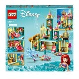 Buy LEGO Disney Princess Ariel's Underwater Palace Back of Box Image at Costco.co.uk