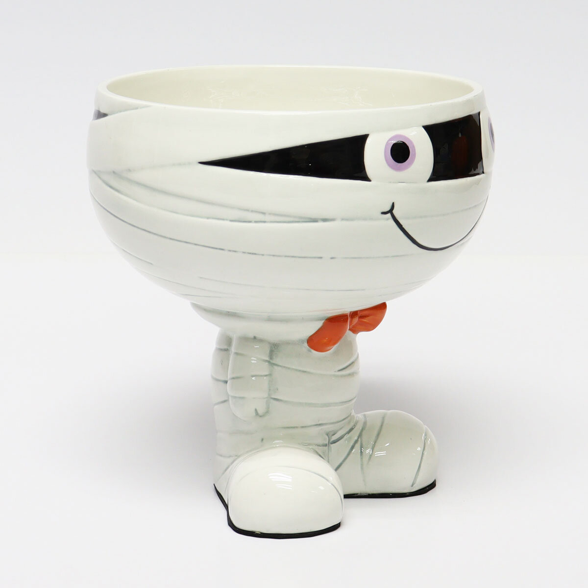 Halloween Candy Bowl in White cut out image