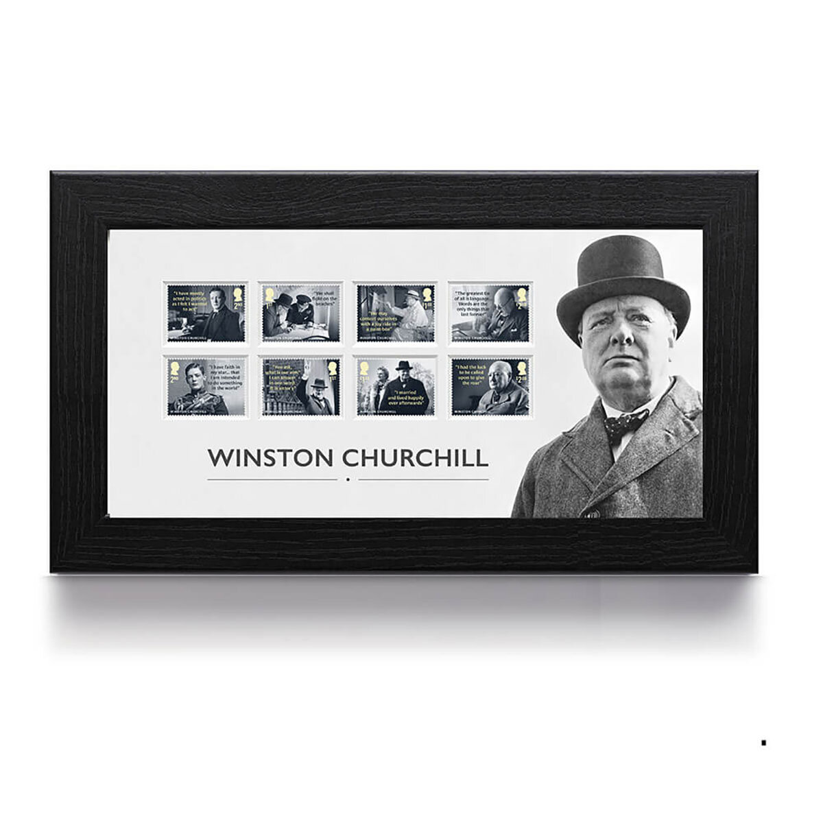 Royal Mail® Winston Churchill Framed Stamp Set