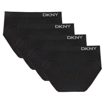 DKNY Seamless Rib Brief, 4 Pack