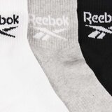 Reebok Unisex Core Ankle Socks 6 Pack in Grey