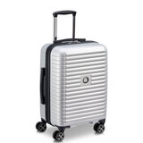 Delsey 2 Piece Hardside Luggage Set in Silver