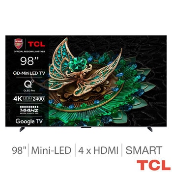 TCL 98Q9BK 98 Inch Mini LED 144 Hz TV