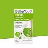 BetterYou Vitamin D Oral Spray 3000IU, 15ml