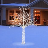 7ft Tree of Lights outside