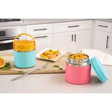 Thermoflask Food Jars SUGAR CORAL & MAUI BLUE