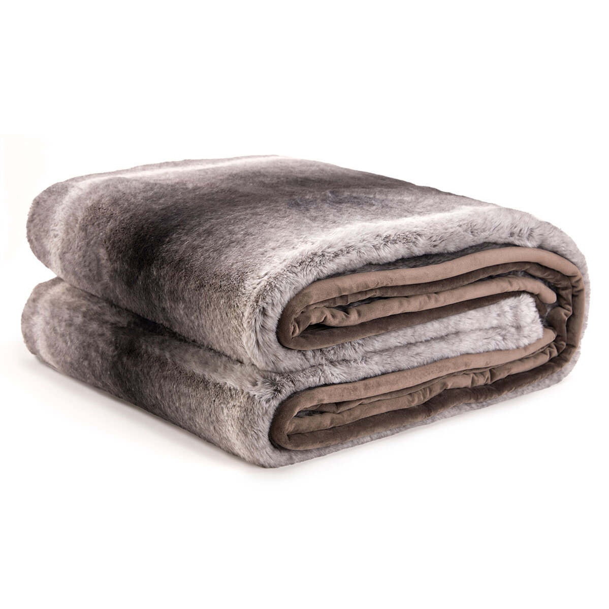 Mon Chateau Faux Fur Throw in 2 Colours, 152 x 177 cm