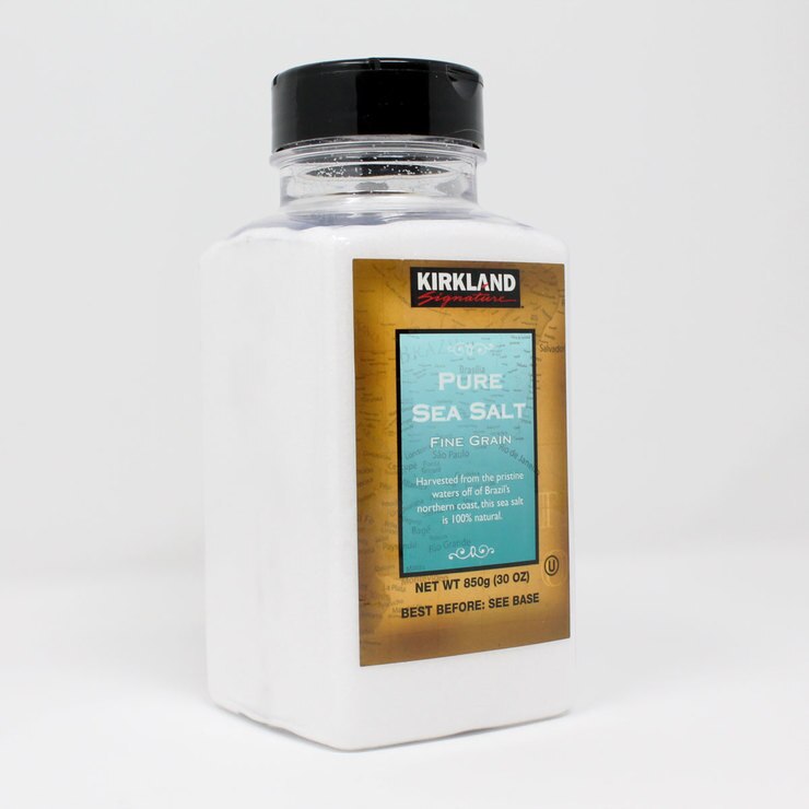 Kirkland Signature Pure Sea Salt Fine Grain, 850g Costco UK