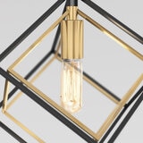 Artika Imperium 1-Pendant Light Fixture in Black & Gold PDT1-IM-5LBG40 at costco.co.uk