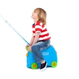 Trunki Ride On Hardside Case in Blue