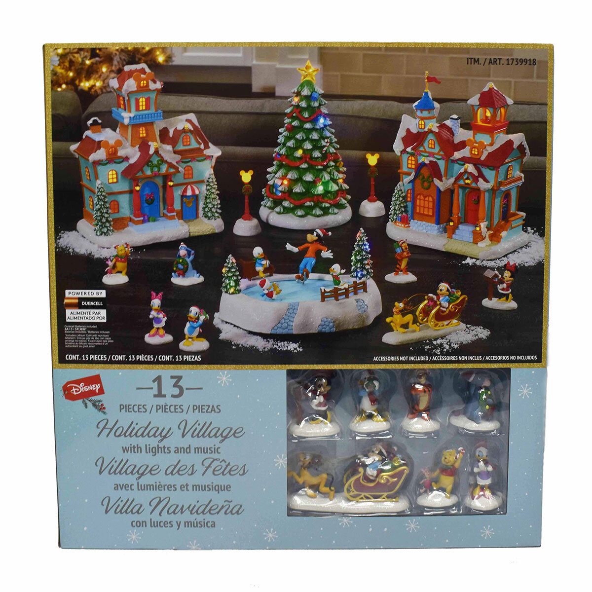 Buy Holiday Village with Lights & Sounds Box Image at costco.co.uk