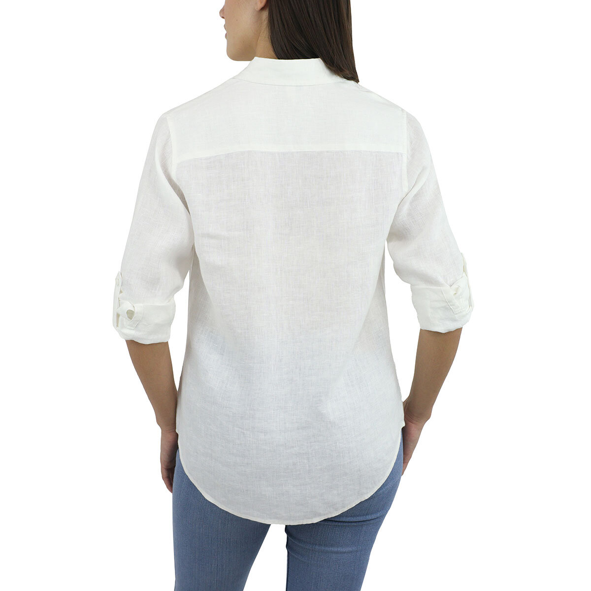 Jachs Ladies Linen Long Sleeve Shirt