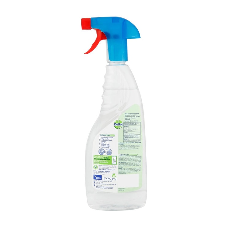 Dettol Antibacterial Surface Cleanser, 4 x 750ml | Costco UK