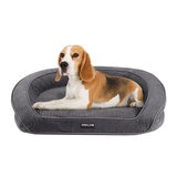 Image of dog bed without dog