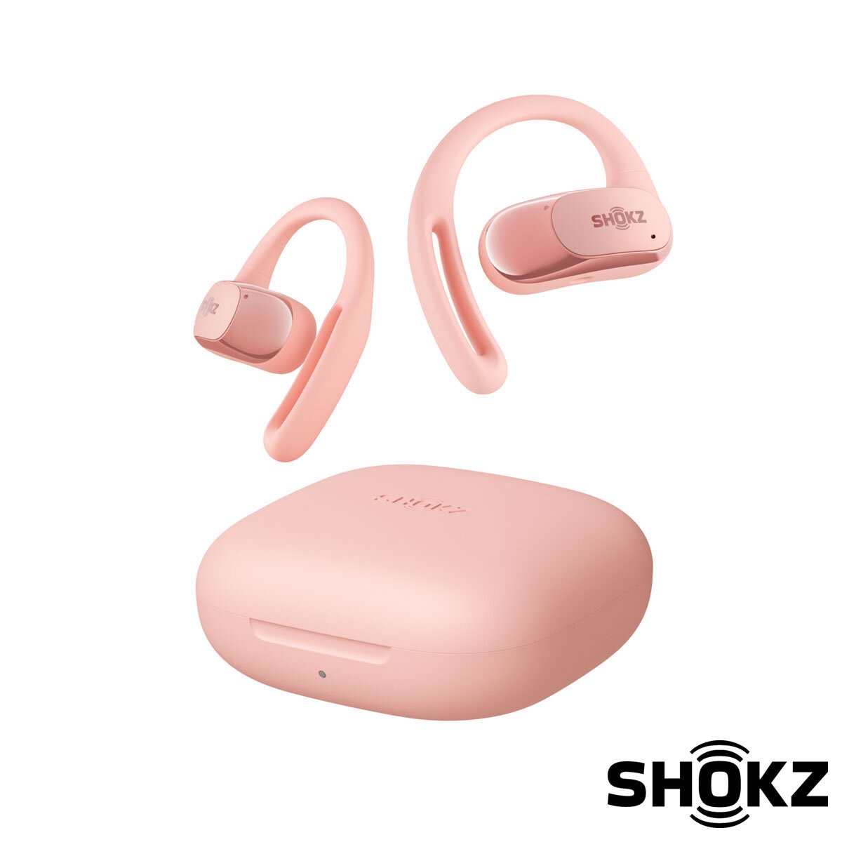 Shokz OpenFit Air Open-Ear Headphones in Pink