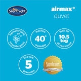 Silentnight Airmax Duvet 10.5 Tog in 4 Sizes