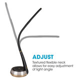 Buy Wireless charging LED Desk Lamp Base Black Feature5 Image at Costco.co.uk