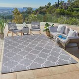 Indoor / Outdoor Rug by Brown Jordan in Grey