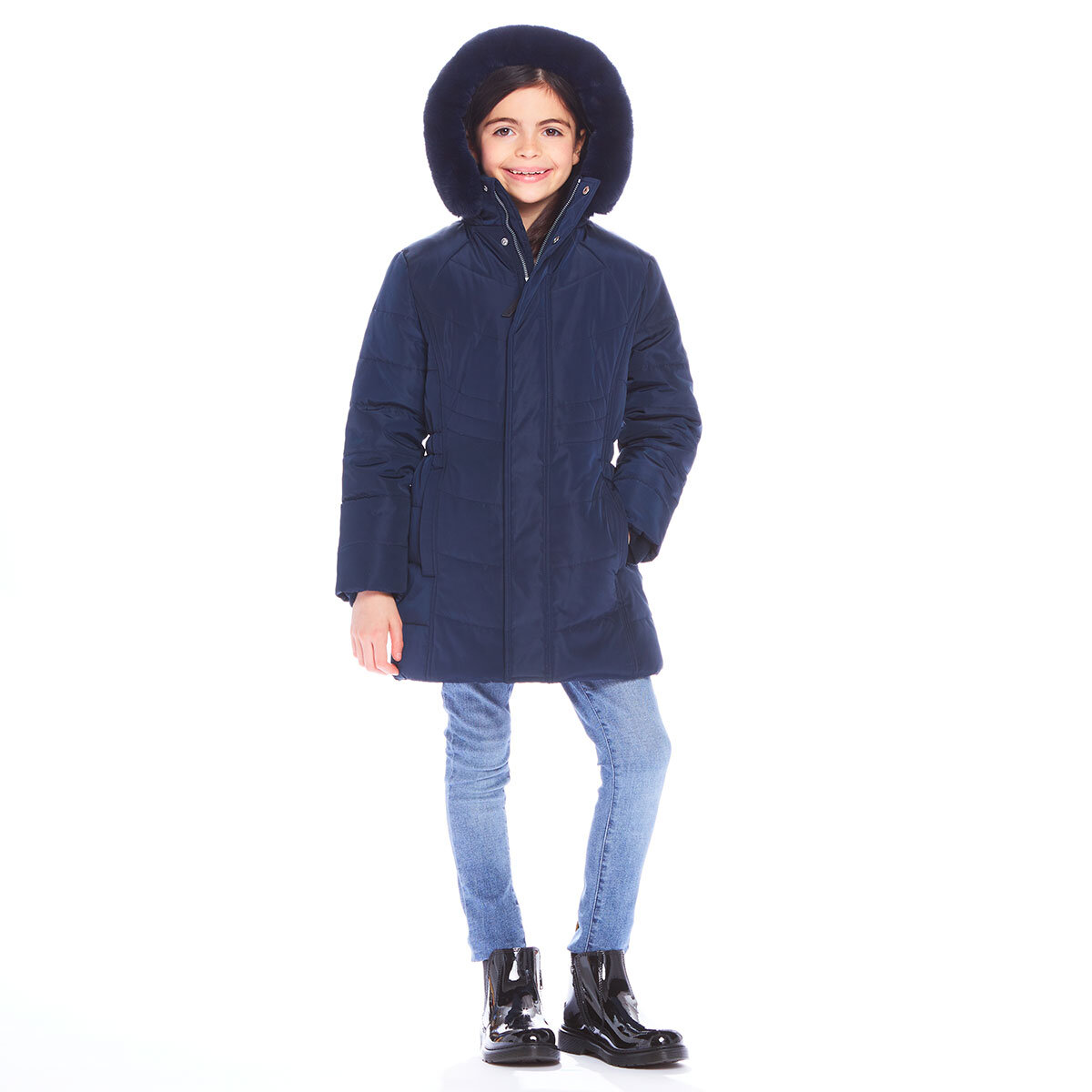 Andy & Evan Kids Parka Coat in 2 Colours and 5 Sizes | Co...