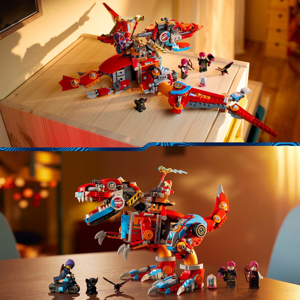 Lego DREAMZzz Cooper's Robot Dinosaur C-Rex item image