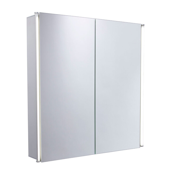 Tavistock Endure 2 Door Mirror Cabinet, 65 x 65 x 13.6 cm | Costco UK