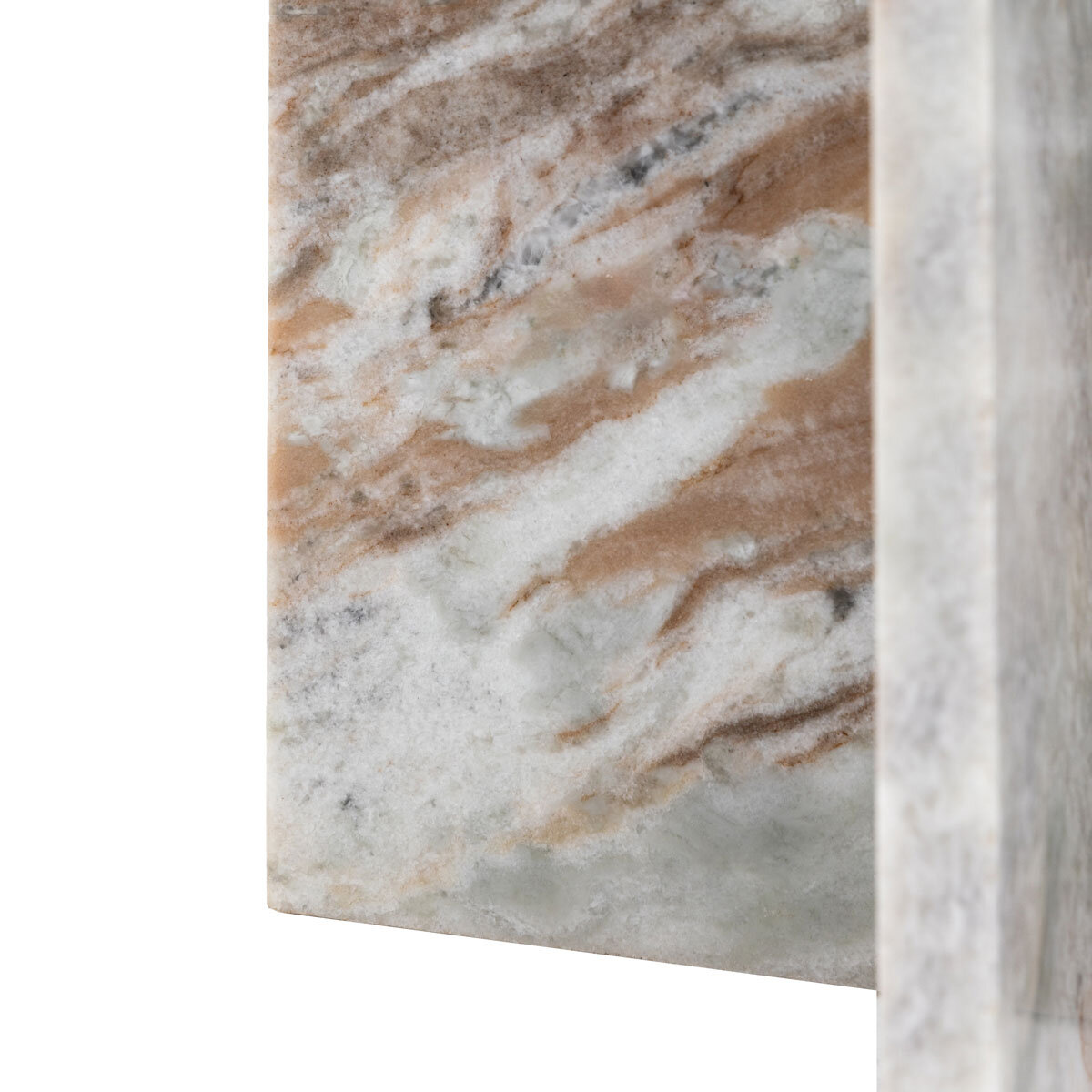 Gallery Amalfi Natural Marble Side Table