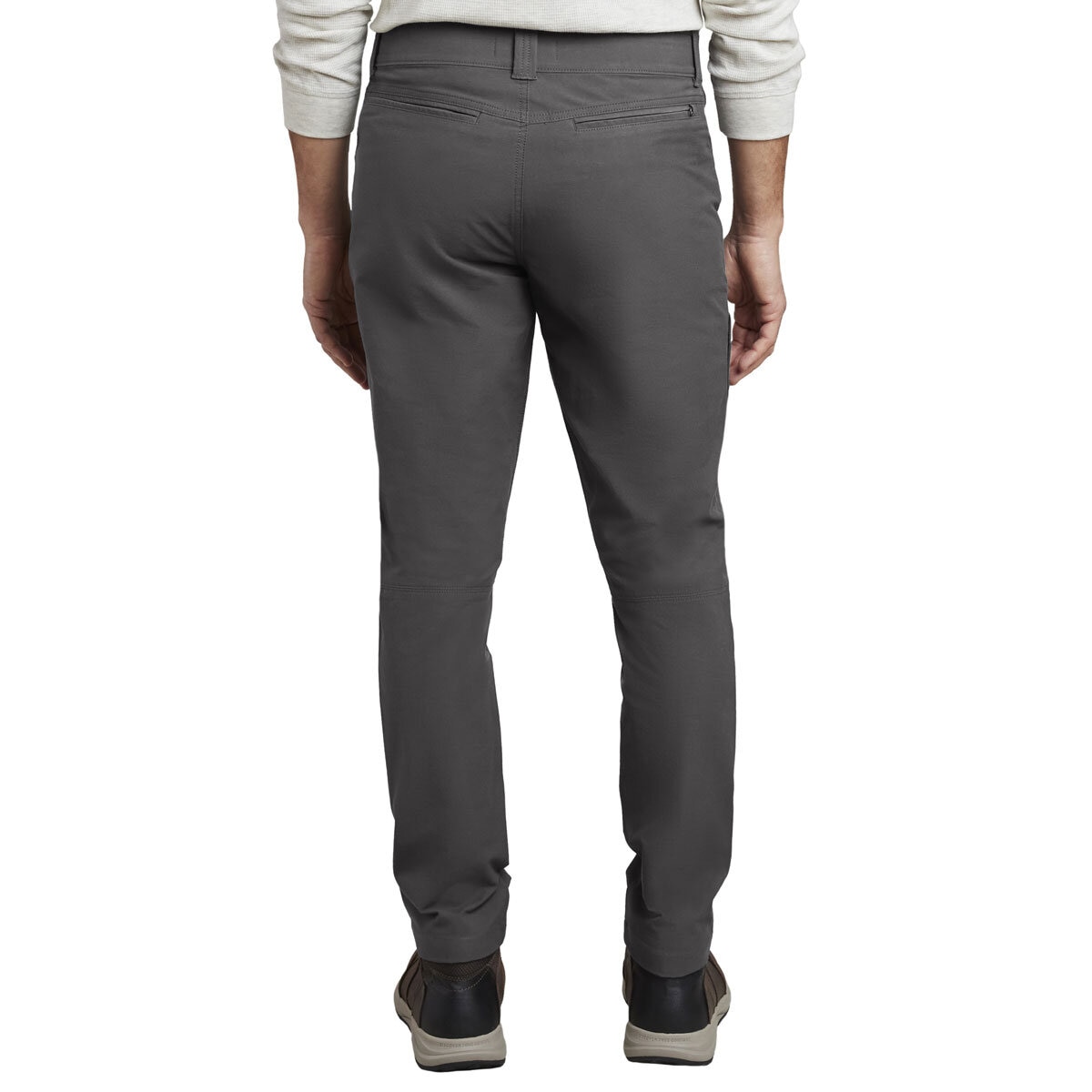 Kirkland Signature Men's Stretch Tech Pant in Grey