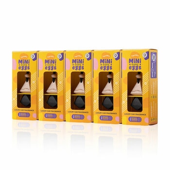 Carfume Mini Choc Egg Car Air Freshener Bundle 5 pack Carfume Mini Choc Egg Car Air Freshener Bundle 5 pack